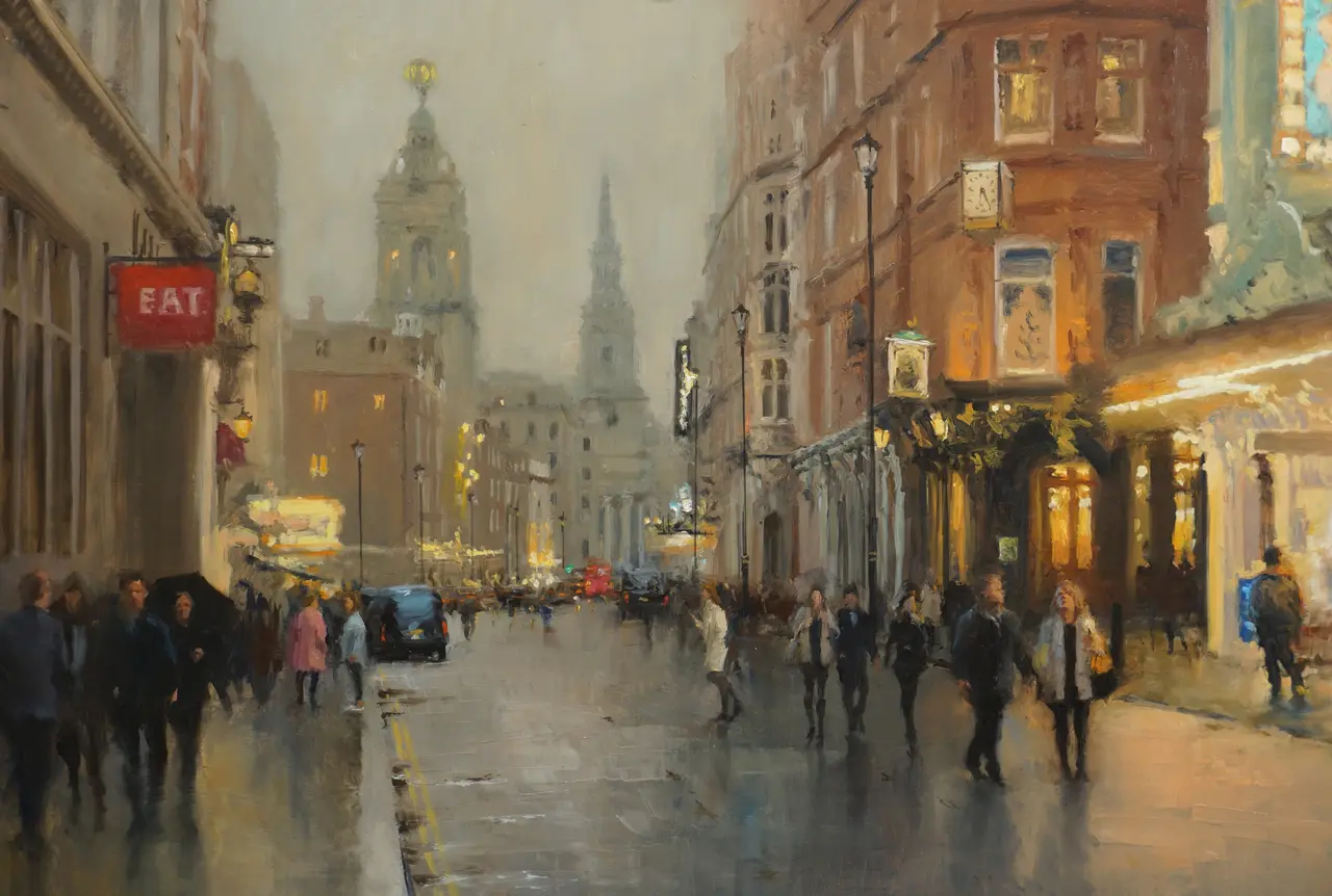 Michael Alford - st martins lane, early spring